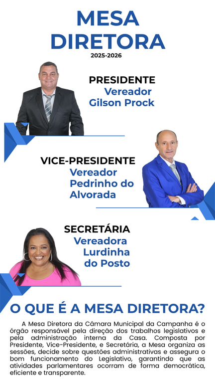 MESA DIRETORA