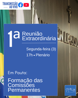 1ª Reunião Extraordinária