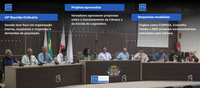 Câmara realiza 49ª Reunião Ordinária com aprovação de projetos e leitura de respostas de órgãos públicos