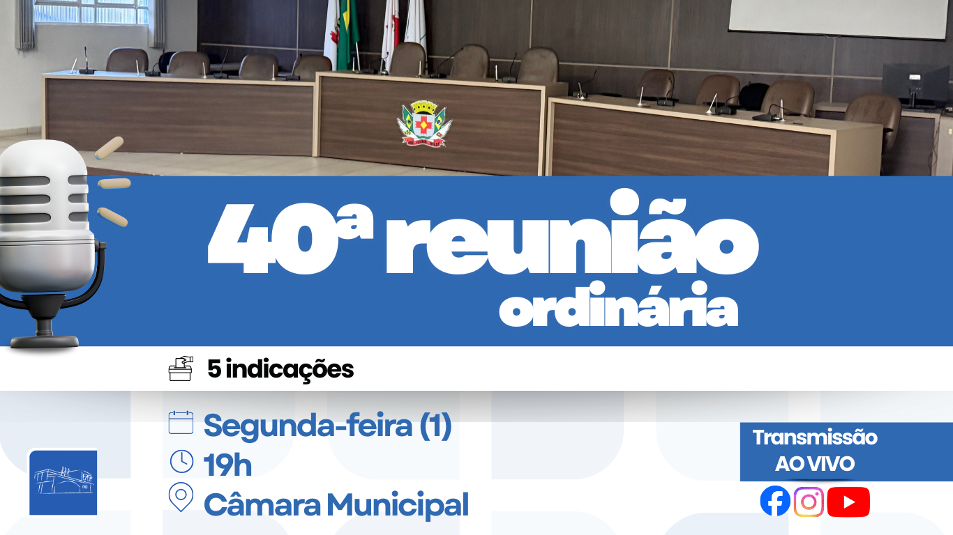 Câmara realiza reunião com foco em melhorias urbanas e segurança pública