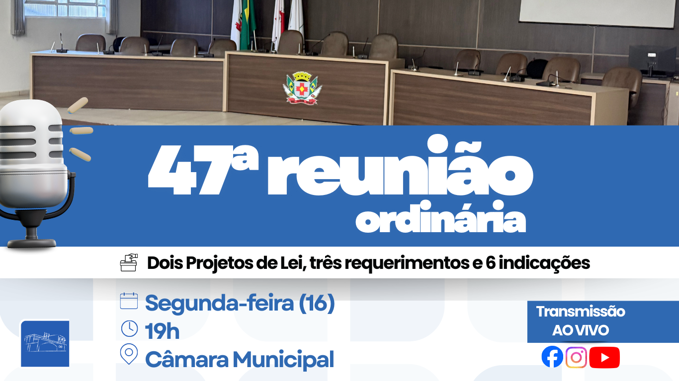 Câmara vota projetos sobre orçamento e incentivos para campanhas de saúde na próxima reunião