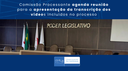 Comissão Processante agenda reunião para a apresentação da transcrição dos vídeos incluídos no processo Comissão Processante agenda reunião para a apresentação da transcrição dos vídeos incluídos no processo