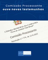 Comissão Processante ouve novas testemunhas 
