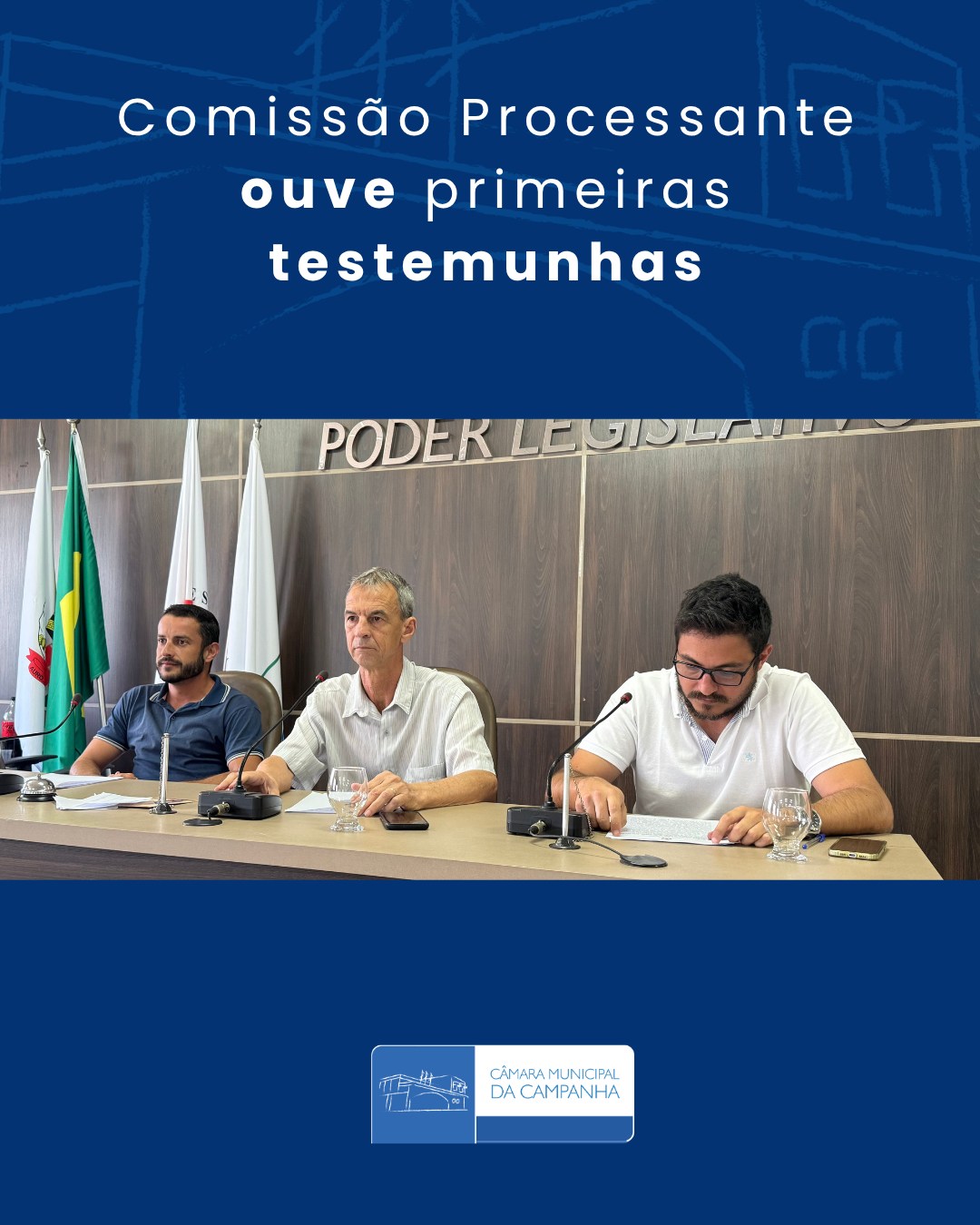 Comissão Processante ouve primeiras testemunhas