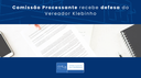 Comissão Processante recebe defesa do Vereador Klebinho Comissão Processante recebe defesa do Vereador Klebinho