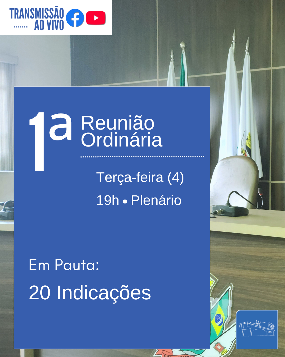 Confira as proposições em votação na 1ª Reunião Ordinária da Legislatura