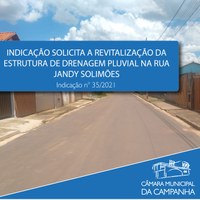 Drenagem Pluvial da Rua Jandy Solimões precisa de revitalização 