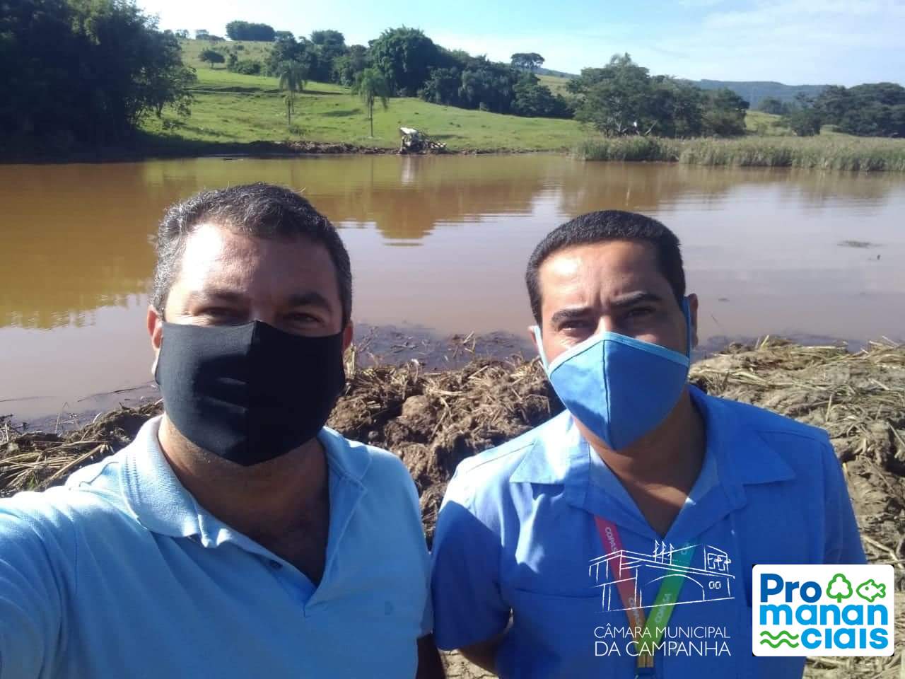 Em parceria com a Câmara, o Pró - Mananciais estimula preservação hídrica na Campanha