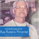 Homenagem: Rua Rubens Pimentel