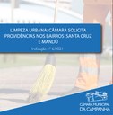Limpeza urbana: Câmara solicita providências nos Bairros Santa Cruz e Mandú 